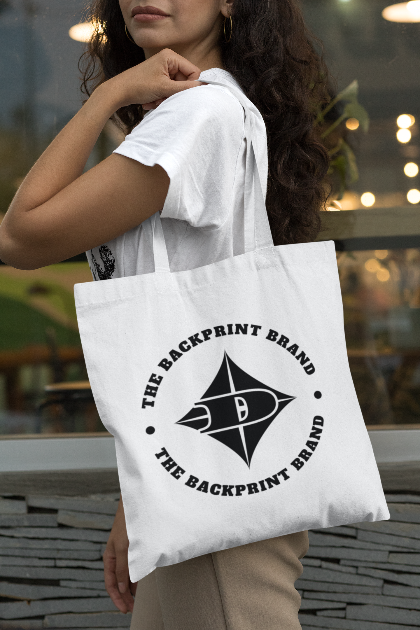 Circular Scripture – Tote Bag with Print