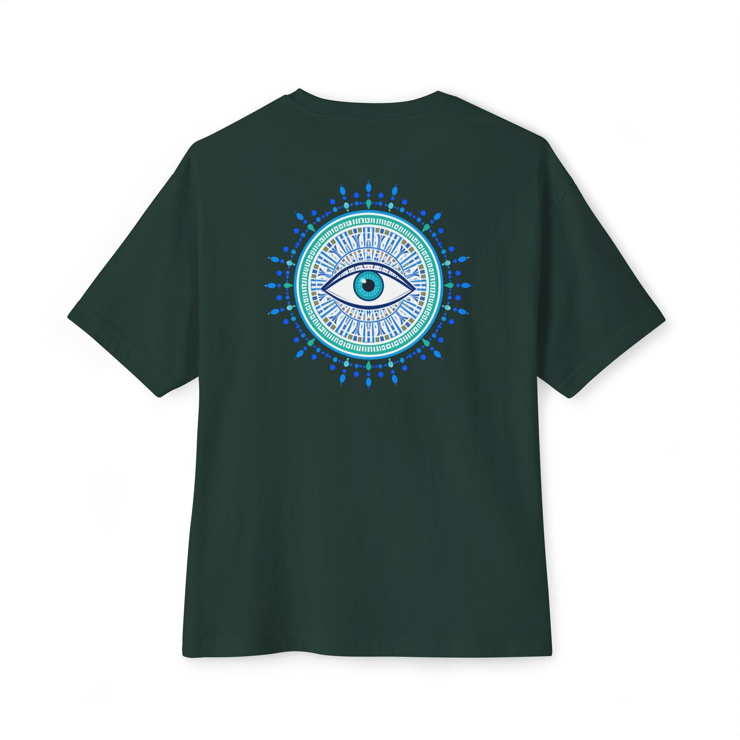 Greek μάτι – Tee with Backprint