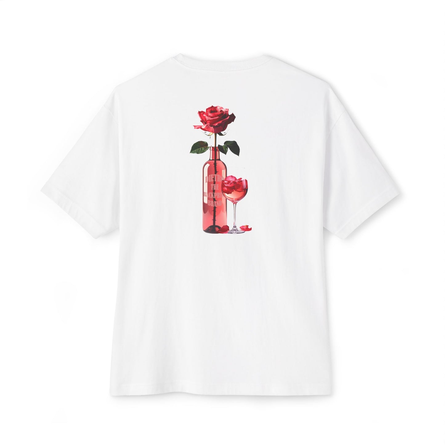 Rose in Rosé – Tee with Backprint