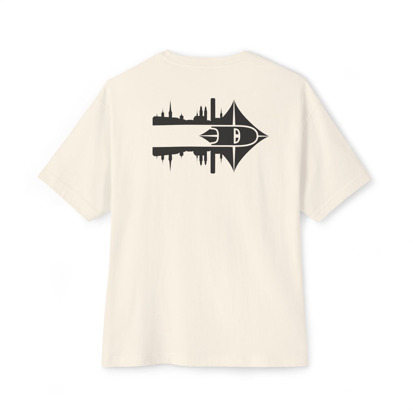 Skyline of Zurich – Tee with Backprint