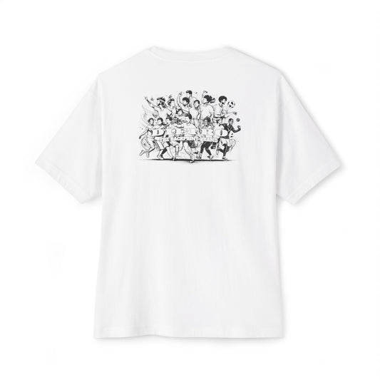 Game of football – Tee with Backprint