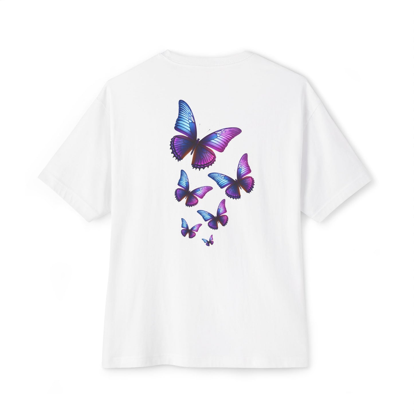 Shiny Butterflies – Tee with Backprint