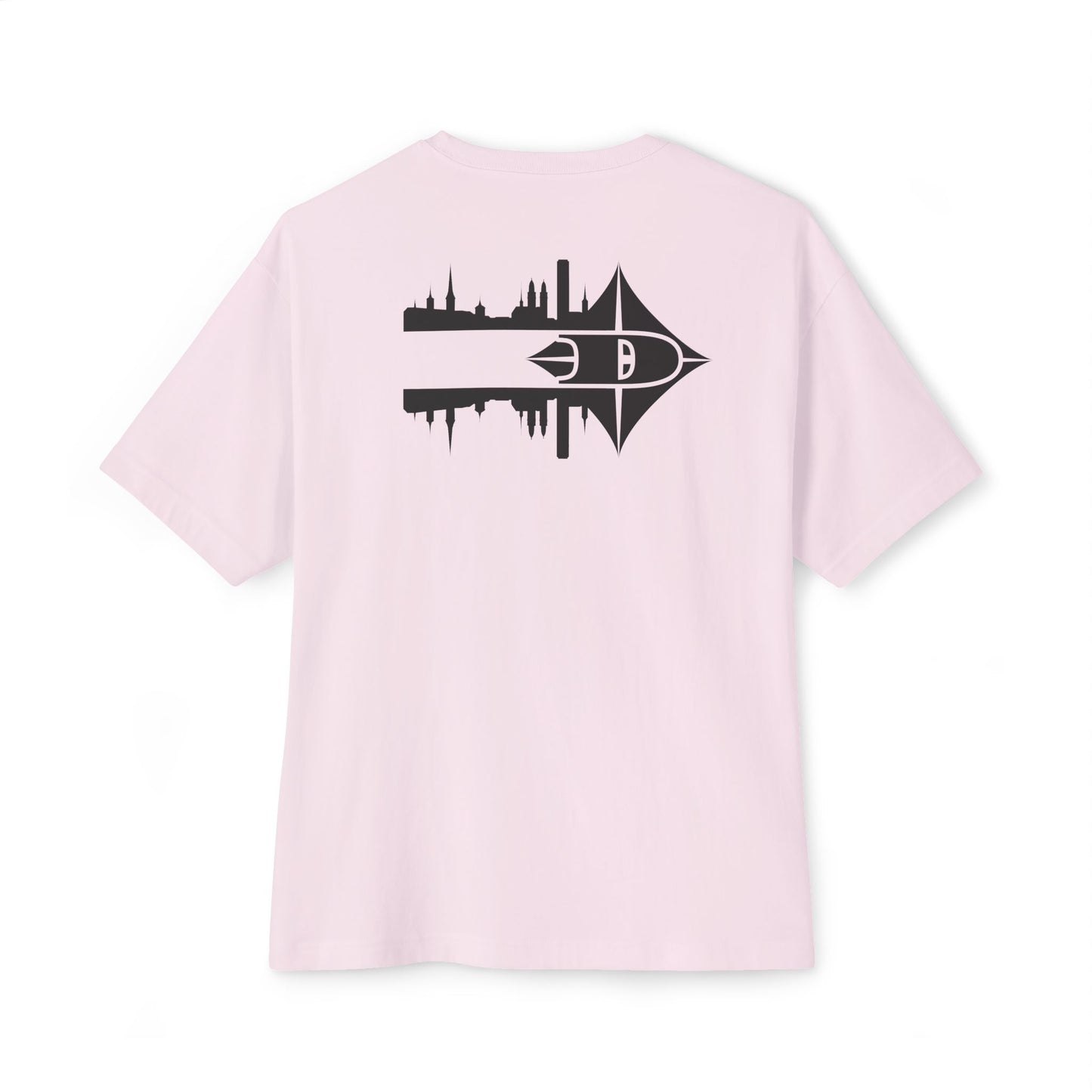 Skyline of Zurich – Tee with Backprint