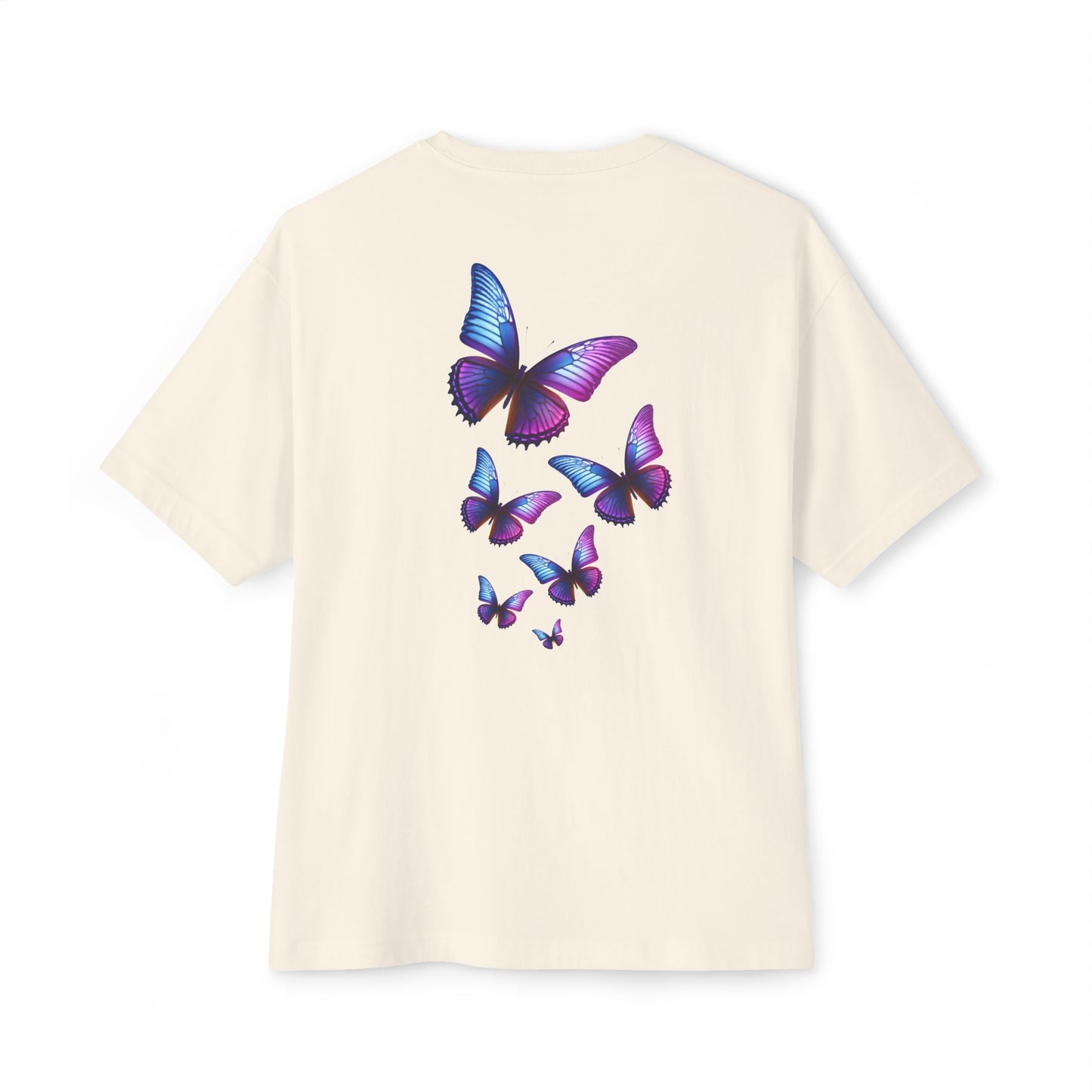 Shiny Butterflies – Tee with Backprint