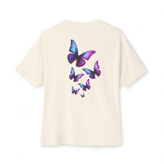 Shiny Butterflies – Tee with Backprint