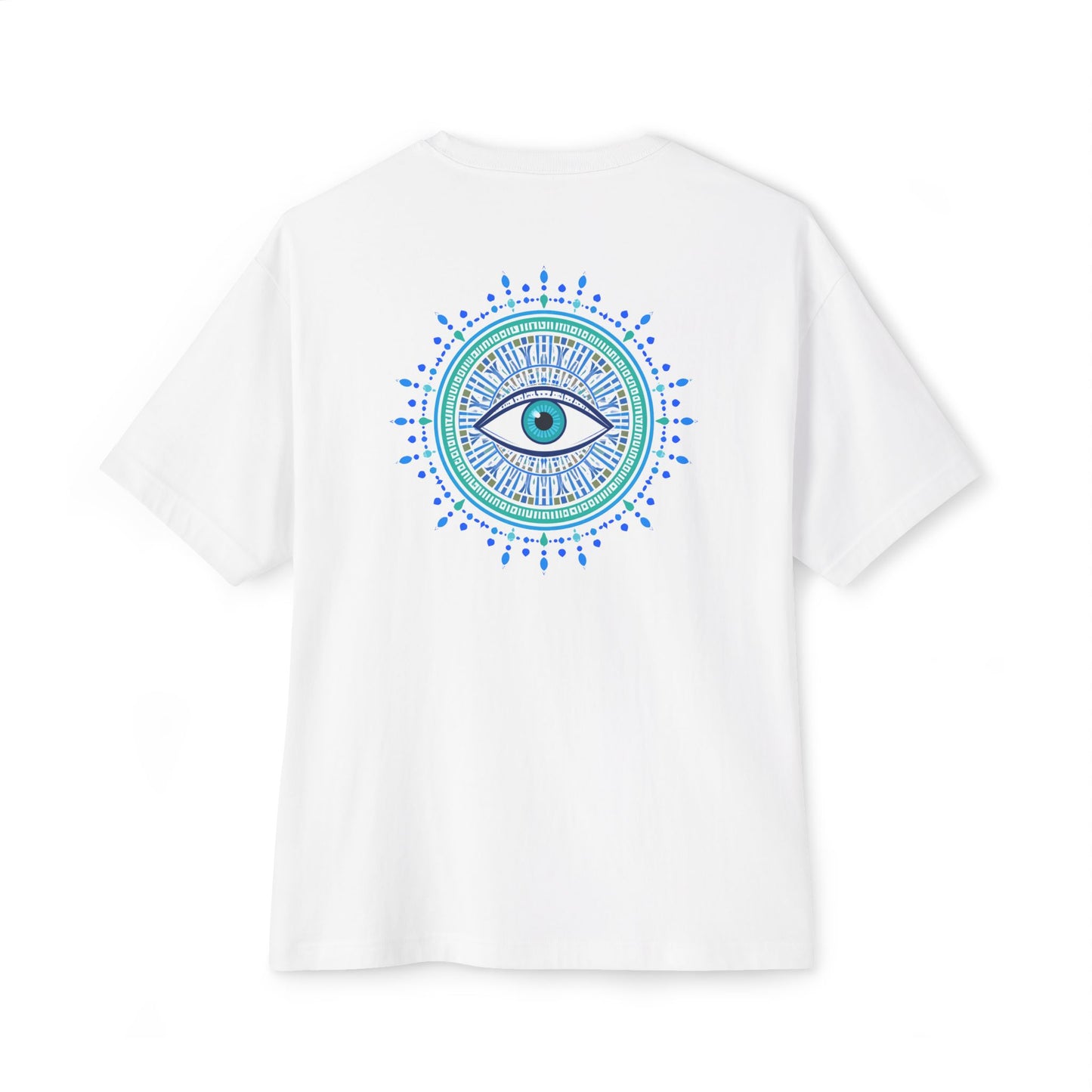 Greek μάτι – Tee with Backprint