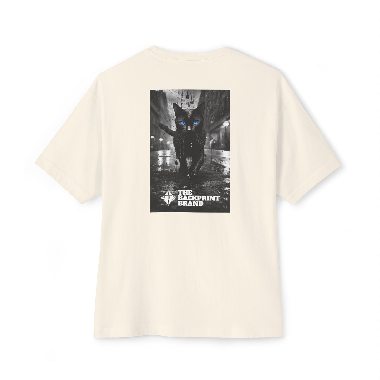 Cat in the Rain – Tee with Backprint