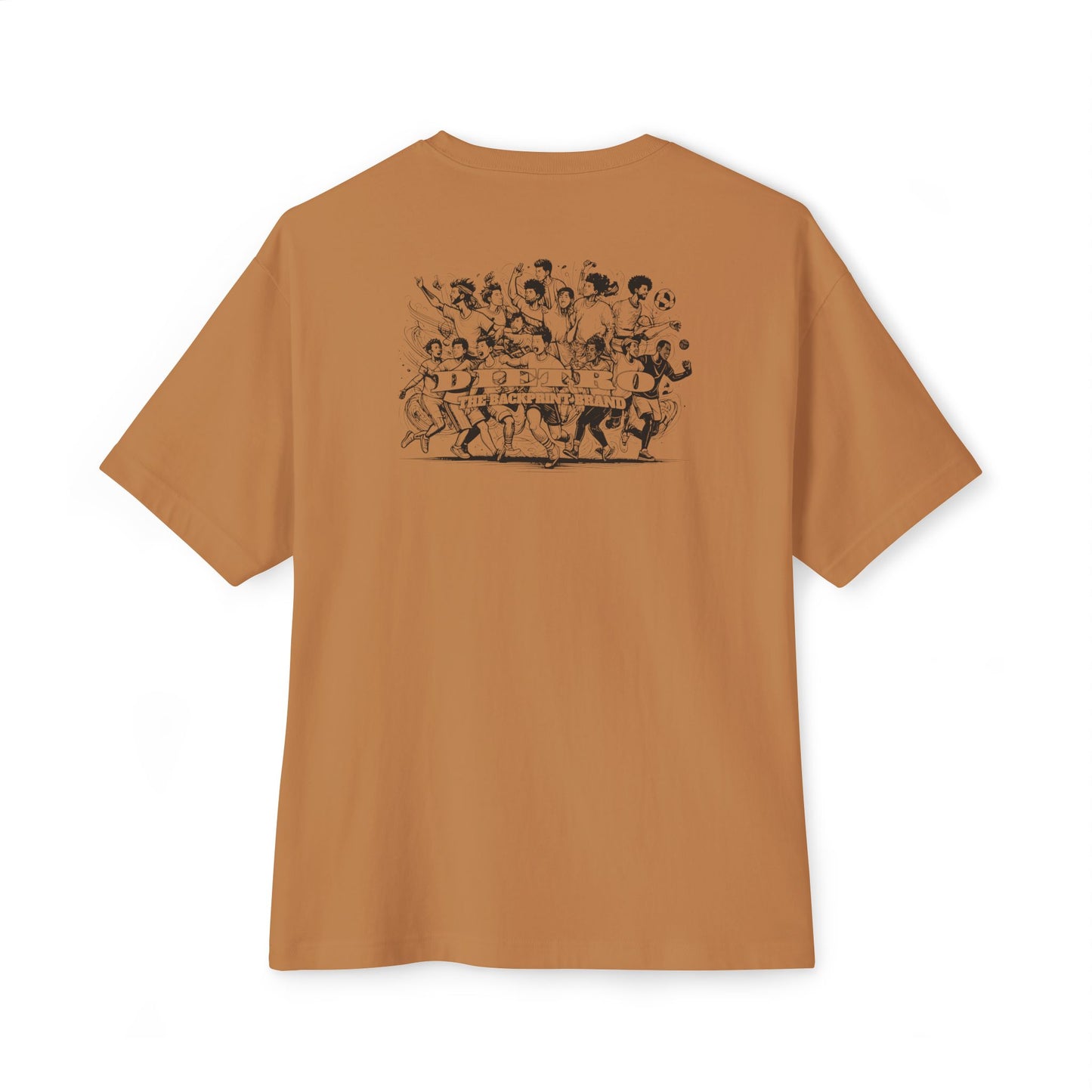 Game of football – Tee with Backprint