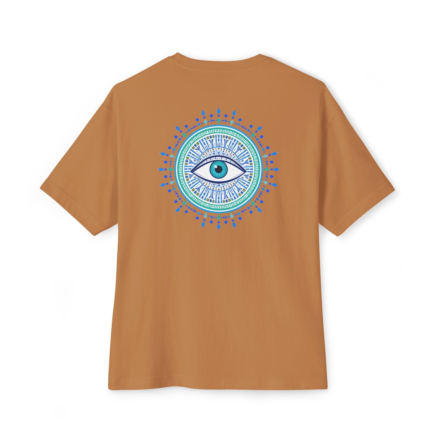 Greek μάτι – Tee with Backprint
