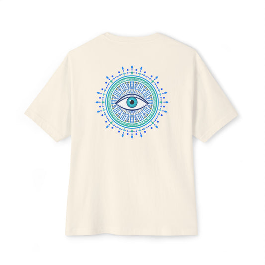 Greek μάτι – Tee with Backprint